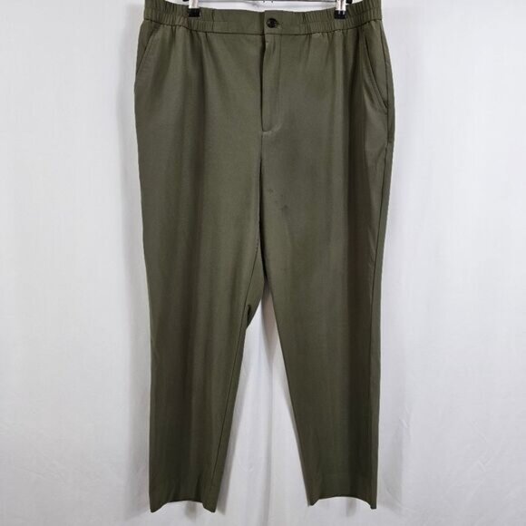 Banana Republic Pants - Banana Republic Lightweight Pants In Olive Green - Size L